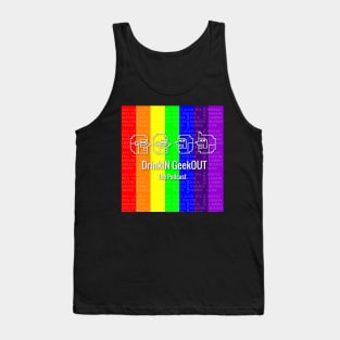 DrinkIN GeekOUT Pride Tank Top